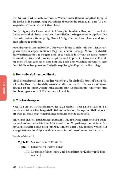Produktbild: F&uuml;nf Hausmittel ersetzen eine Drogerie - 3. Auflage, aktualisierte, erweiterte Ausgabe