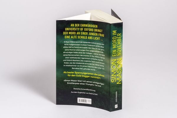 Produktbild: Ein Mord im November - Ein Fall für DI Wilkins
