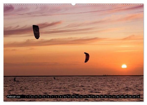 Produktbild: Borkum (Wandkalender 2026 DIN A2 quer), CALVENDO Monatskalender