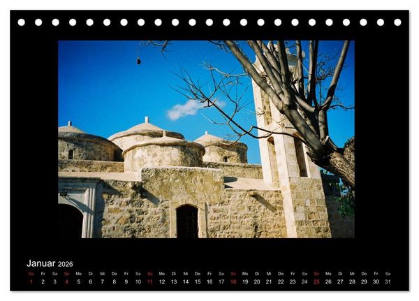 Produktbild: Traumhaftes Zypern (Tischkalender 2026 DIN A5 quer), CALVENDO Monatskalender