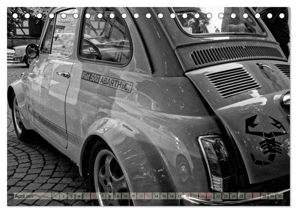 Produktbild: il Cinquecento - Details im Fokus - im Look eines legend&auml;ren Analogfilms (Tischkalender 2025 DIN A5 quer), CALVENDO Monatskalender