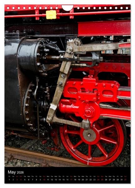 Produktbild: Steam Locomotive 01 150 / UK-Version (Wall Calendar 2026 DIN A4 portrait), CALVENDO 12 Month Wall Calendar
