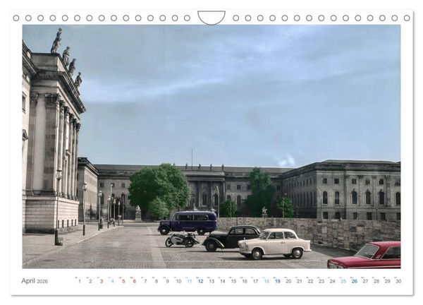 Produktbild: Berlin - Historische Ansichten (Wandkalender 2026 DIN A4 quer), CALVENDO Monatskalender