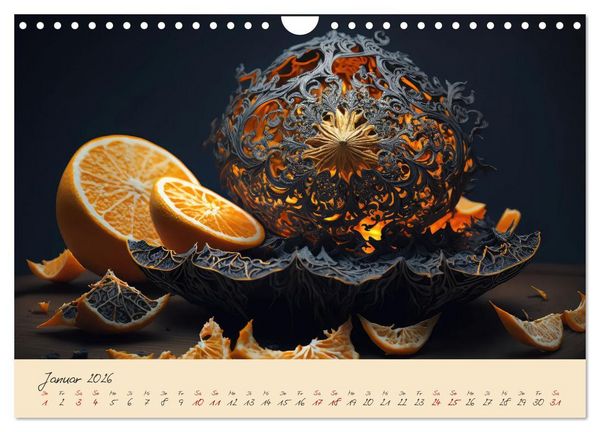 Produktbild: Gothic Food (Wandkalender 2026 DIN A4 quer), CALVENDO Monatskalender