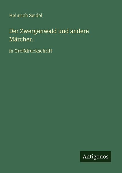 Produktbild: Der Zwergenwald und andere M&auml;rchen