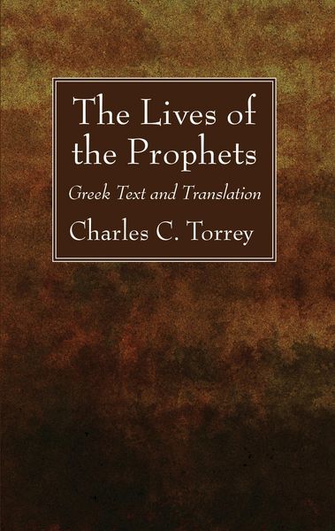 Produktbild: The Lives of the Prophets
