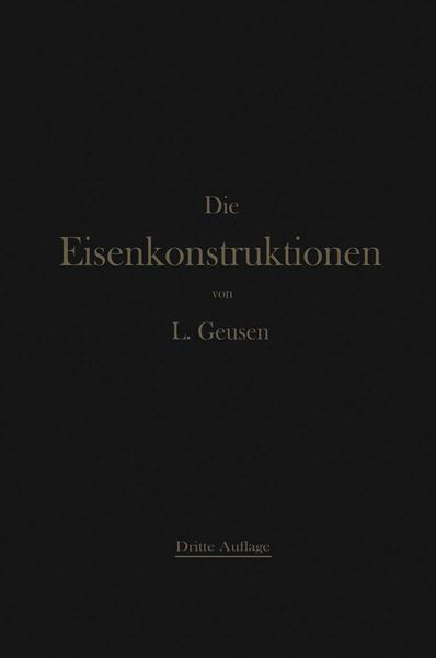 Produktbild: Die Eisenkonstruktionen