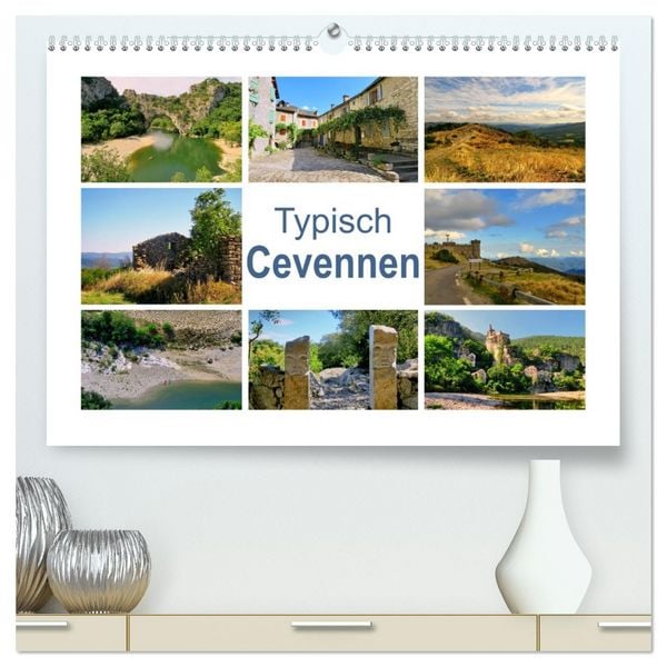Produktbild: Typisch Cevennen (hochwertiger Premium Wandkalender 2026 DIN A2 quer), Kunstdruck in Hochglanz