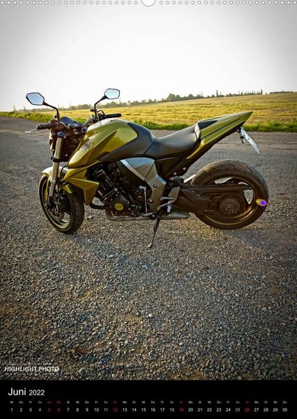 Produktbild: HONDA CB1000R (Premium, hochwertiger DIN A2 Wandkalender 2022, Kunstdruck in Hochglanz)