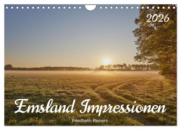 Produktbild: Emsland Impressionen (Wandkalender 2026 DIN A4 quer), CALVENDO Monatskalender