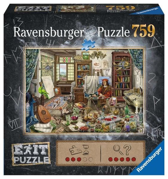 EXIT Puzzle Ravensburger Das Künstleratelier 759 Teile