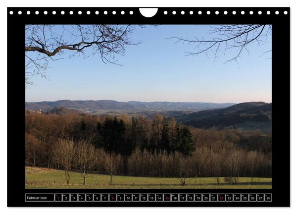 Produktbild: Odenwald - Landschaft sehen (Wandkalender 2026 DIN A4 quer), CALVENDO Monatskalender