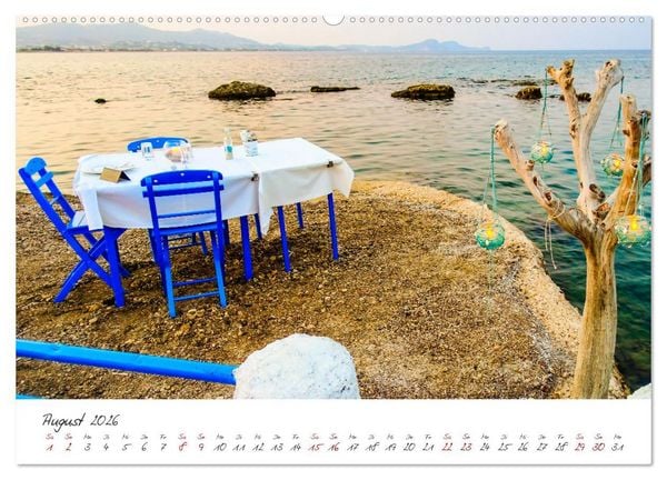 Produktbild: Rhodos - Die faszinierende Insel in der &Auml;g&auml;is (hochwertiger Premium Wandkalender 2026 DIN A2 quer), Kunstdruck in Hochglanz