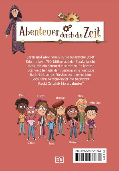 Produktbild: Die Zeit-Agenten 6. Die Mission des Samurai