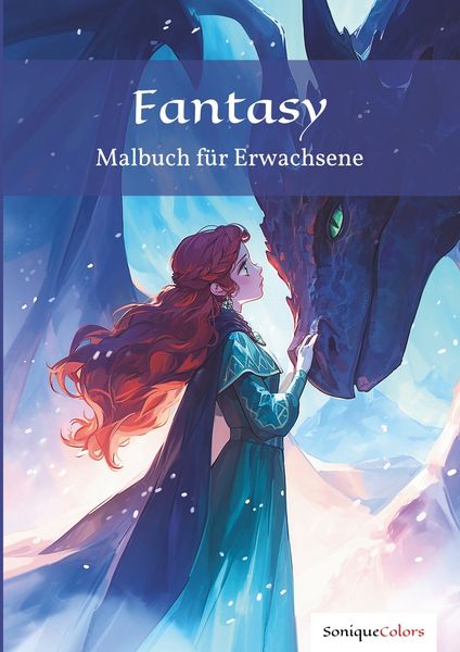 Produktbild: Fantasy &ndash; Malbuch f&uuml;r Erwachsene