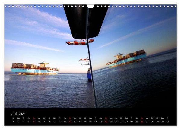 Produktbild: Containerwelten (Wandkalender 2026 DIN A3 quer), CALVENDO Monatskalender