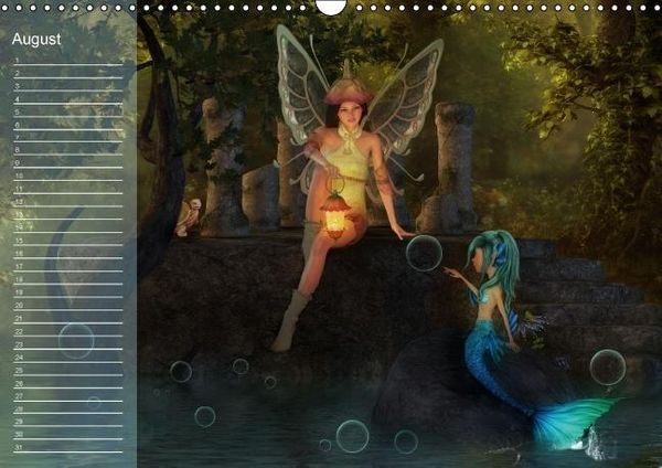 Produktbild: Elfenlichter (Wandkalender immerw&auml;hrend DIN A3 quer)