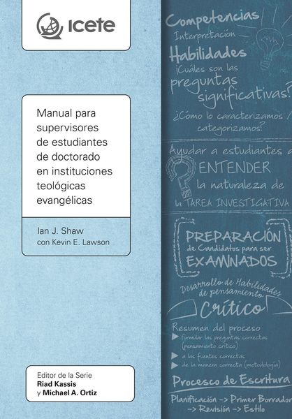 Produktbild: Manual para supervisores de estudiantes de doctorado en instituciones teol&oacute;gicas evang&eacute;licas