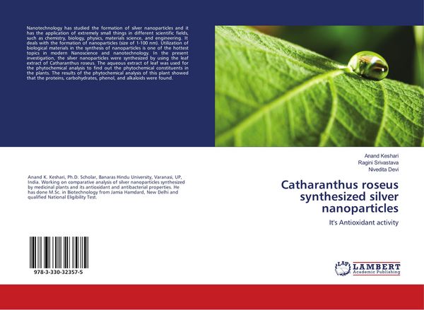 Produktbild: Catharanthus roseus synthesized silver nanoparticles