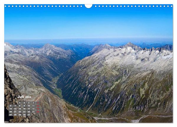 Produktbild: Die weiten T&auml;ler im Salzburger Land (Wandkalender 2026 DIN A3 quer), CALVENDO Monatskalender
