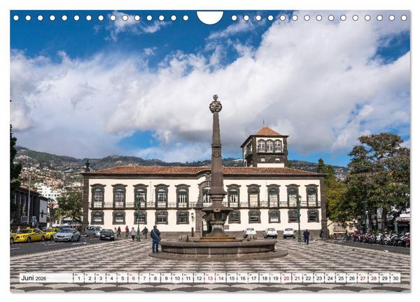 Produktbild: Madeira - Funchal (Wandkalender 2026 DIN A4 quer), CALVENDO Monatskalender