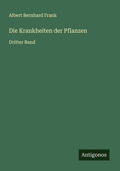 Produktbild: Die Krankheiten der Pflanzen