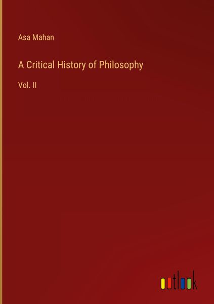 Produktbild: A Critical History of Philosophy