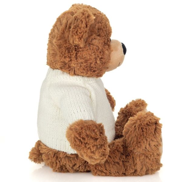 Produktbild: Teddy Hermann 913269 - Teddy Percy mit Pullover, 30 cm, Pl&uuml;sch