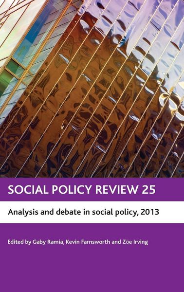 Produktbild: Social Policy Review 25
