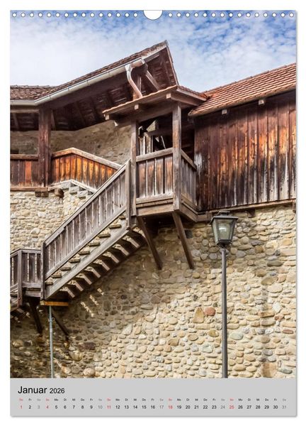 Produktbild: ALLG&Auml;U Idylle und Historie (Wandkalender 2026 DIN A3 hoch), CALVENDO Monatskalender