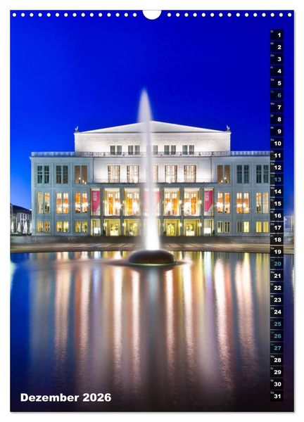 Produktbild: Mein Leipzig (Wandkalender 2026 DIN A3 hoch), CALVENDO Monatskalender