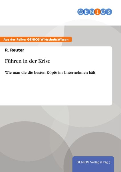 Produktbild: F&uuml;hren in der Krise