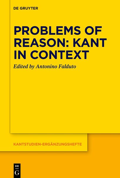 Produktbild: Problems of Reason: Kant in Context