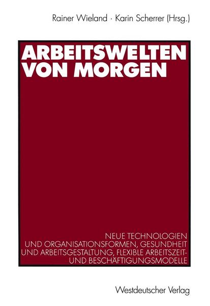 Produktbild: Arbeitswelten von morgen