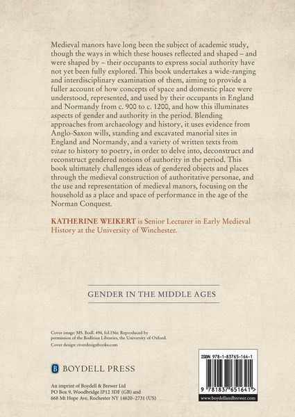 Produktbild: Authority, Gender and Space in the Anglo-Norman World, 900-1200