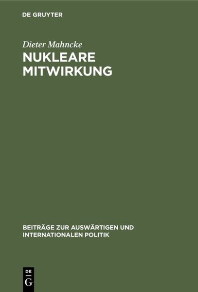 Produktbild: Nukleare Mitwirkung