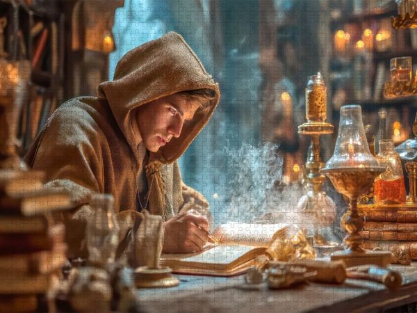 Produktbild: CALVENDO Puzzle Dunkle Akademie | 2000 Teile Lege-Gr&ouml;&szlig;e 90x67cm Foto-Puzzle f&uuml;r gl&uuml;ckliche Stunden