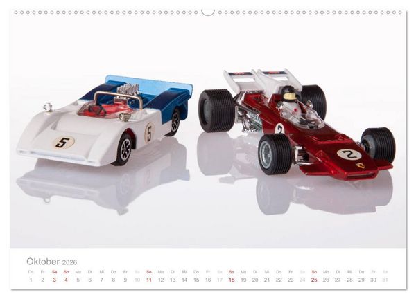 Produktbild: Dinky Toys Spielzeugautos (Wandkalender 2026 DIN A2 quer), CALVENDO Monatskalender