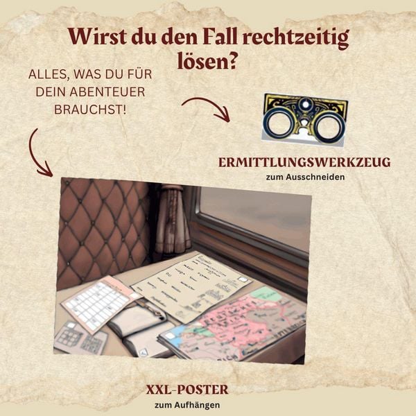 Produktbild: 24 DAYS ESCAPE &ndash; Der Escape Room Adventskalender: Sherlock Holmes und die Jagd nach Sir Wintersby