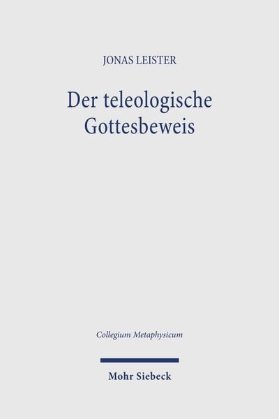 Produktbild: Der teleologische Gottesbeweis