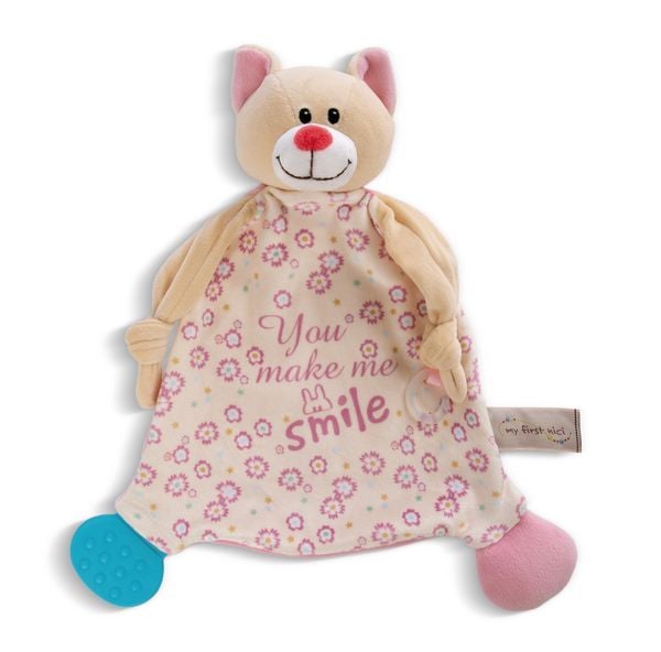 NICI Schmusetuch Katze 25x25cm