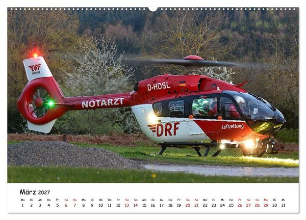 Produktbild: Wo Kraft schwebt und Pr&auml;zision fliegt (hochwertiger Premium Wandkalender 2027 DIN A2 quer), Kunstdruck in Hochglanz