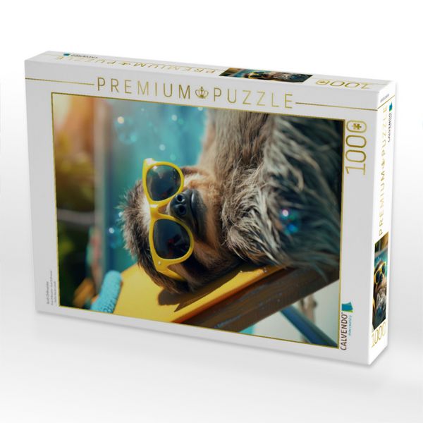 Produktbild: CALVENDO Puzzle Gusti Chillmeister | 1000 Teile Lege-Gr&ouml;&szlig;e 64x48cm Foto-Puzzle f&uuml;r gl&uuml;ckliche Stunden