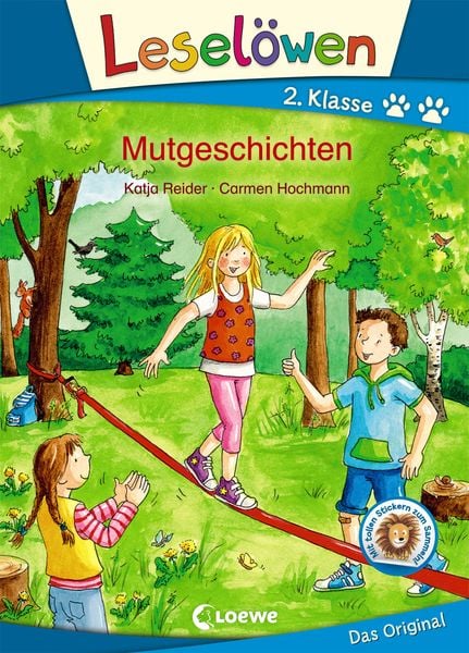 Leselöwen 2. Klasse - Mutgeschichten, Gebundene Ausgabe von Katja Reider, Loewe, 9783743201453