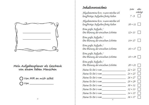 Produktbild: Mein Aufgabenplaner