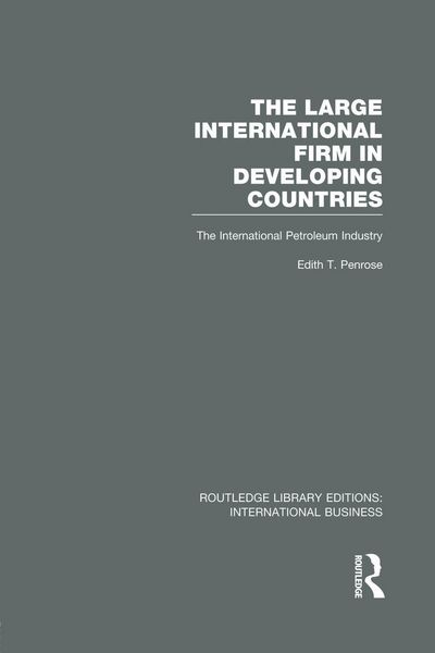 Produktbild: The Large International Firm (RLE International Business)