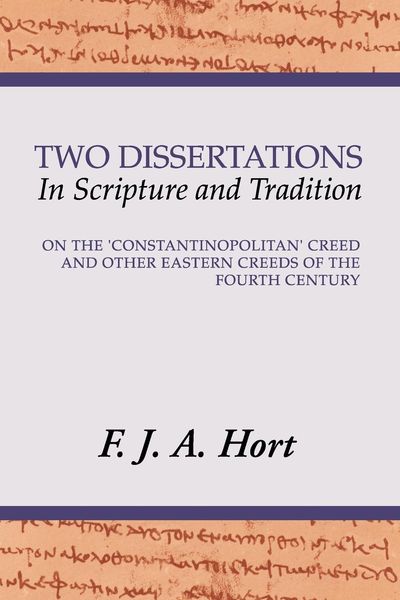 Produktbild: Two Dissertations In Scripture and Tradition