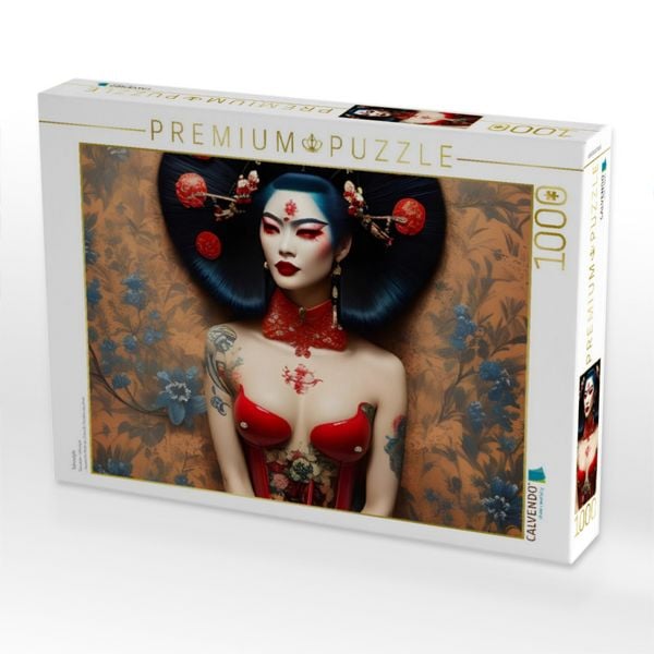 Produktbild: CALVENDO Puzzle Tokiostyle | 1000 Teile Lege-Gr&ouml;&szlig;e 64x48cm Foto-Puzzle f&uuml;r gl&uuml;ckliche Stunden