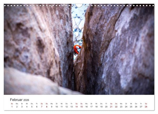 Produktbild: Klettern - Immer weiter hoch hinauf (Wandkalender 2026 DIN A3 quer), CALVENDO Monatskalender