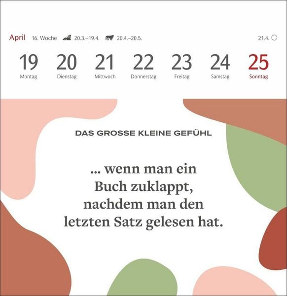 Produktbild: Das gro&szlig;e kleine Gef&uuml;hl Premium-Postkartenkalender 2027 - 53 Postkarten mit Liebeserkl&auml;rungen an allt&auml;gliche Momente